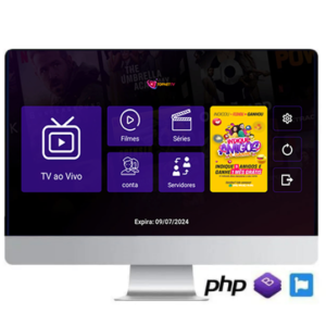 SCRIPT IBO PRO + VU PRO Painel revenda com Banner e Auto ADS e teste automático e tela de login web para o aplicativo.