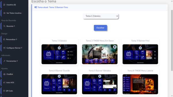 SCRIPT IBO PRO + VU PRO Painel revenda com Banner e Auto ADS e teste automático e tela de login web para o aplicativo. - Imagem 6