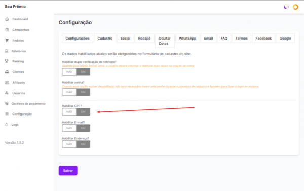 Script de Rifa em php 10 Milhões de Cotas Com Fonte - Imagem 3