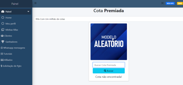 Script de rifas em php Laravel com um milhão de cotas - Imagem 7