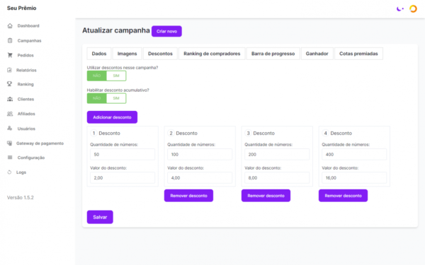 Script de Rifa em php 10 Milhões de Cotas Com Fonte - Imagem 7