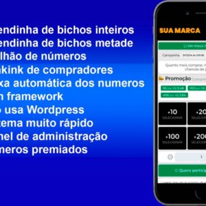 Script de Rifa em php 10 Milhões de Cotas Com Fonte
