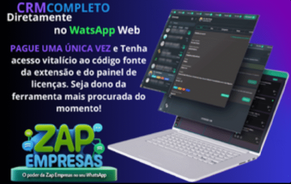 CÓDICO FONTE DA EXTENSÃO WHATSAPP + CODICO FONTE DO PAINEL DE LICENÇAS