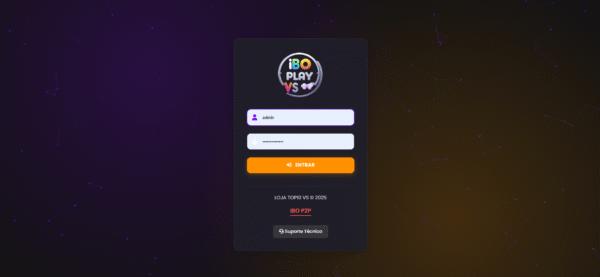 SCRIPT IBO PLAY P2P, 4 TEMAS ,LOGIN VIA MAC/USUARIO E SENHA - Imagem 5