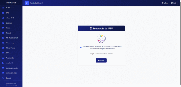 SCRIPT IBO PLAY P2P, 4 TEMAS ,LOGIN VIA MAC/USUARIO E SENHA - Imagem 4